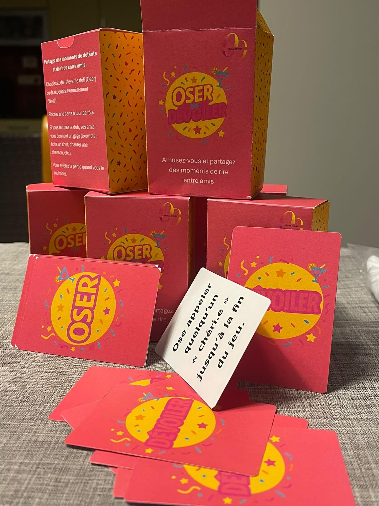 Boite de jeu Oser ou Dévoiler